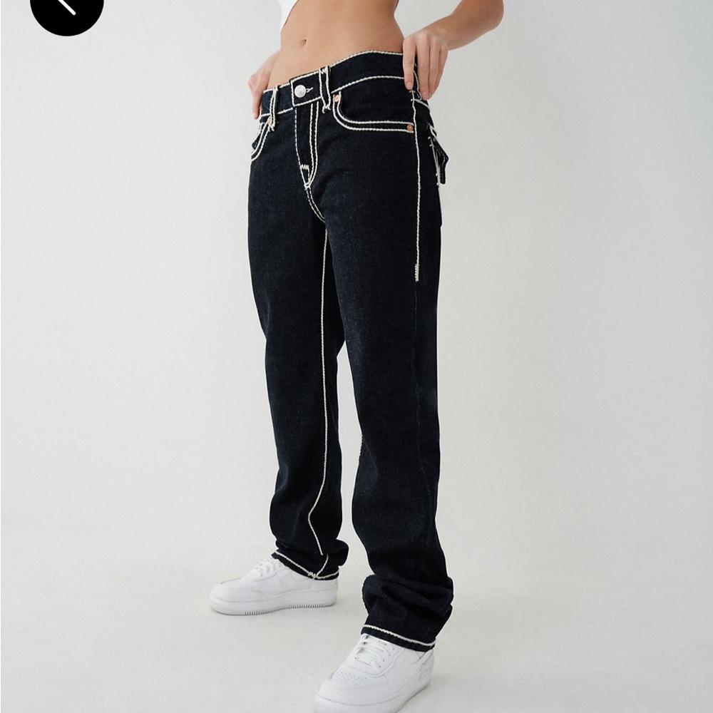 True religion rope stitch jeans